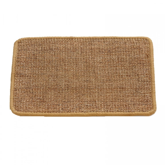 ACDANC Natural Sisal Cat Scratcher Mat Durable Anti-Slip Cat Scratch Pad Cat Scratching Pad Pet Cat Dog Scratch Board Protector for Cat Grinding Claws Protecting Furniture Cat Play Toys Random Color