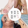 thumbnail image 5 of 30 hojas de tatuajes temporales para mujeres y niñas, tatuaje temporal falso, Kit de pegatinas para adultos y niños MFZFUKR CPB-CJZ2014-1, 5 of 5