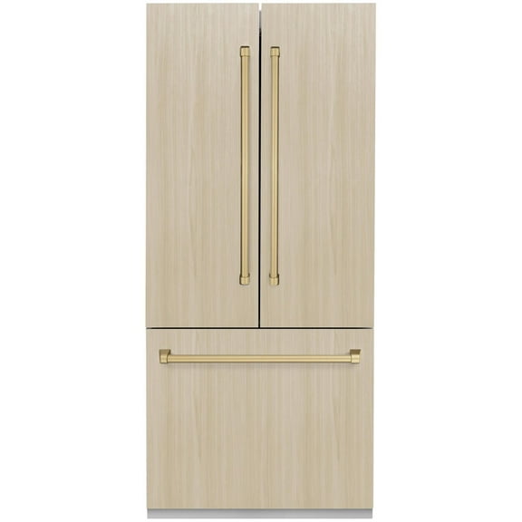 Zline Rbivz-36-Cb-Pr Autograph Edition 36" Wide 19.6 Cu. Ft. Energy Star Certified Panel