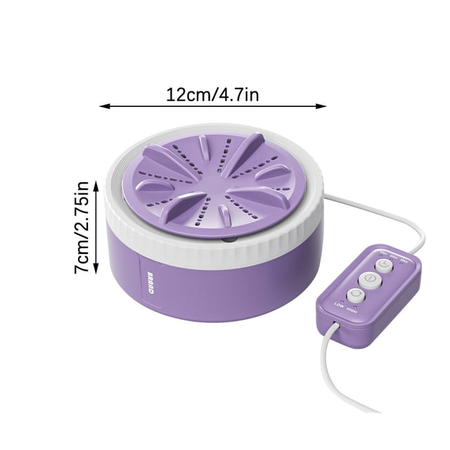 Portable Washing Machine,USB Powered 3 Timing Modes Mini Turbo Washing Machine And Dishwasher, Suitable For Travel,Business Trip,Home,Fruit Cleaning And Dish Wa