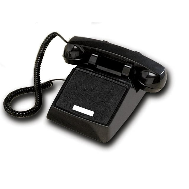 Escritorio negro 250000-VBA-NDL sin dial Cortelco A53