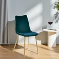 thumbnail image 3 of SILLA LAURA VELVET AZUL, 3 of 3