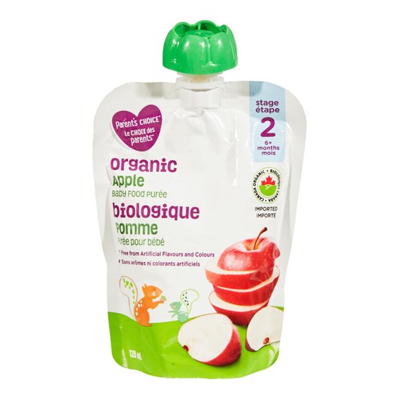 Parent’s Choice Organic Apple Baby Food Purée