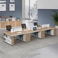 thumbnail image 4 of European Drawers Office Desk Storage Setup Standing Legs Computer Desks Conference Bookshelf Mesa De Escritorio Modern Furniture My Lux Decor Round, 4 of 25