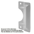 thumbnail image 4 of U 9500 |  Latch Shield, 3" x 7", Steel, Gray, 1/4" Offset, 5-15/16" HC, 4 of 4