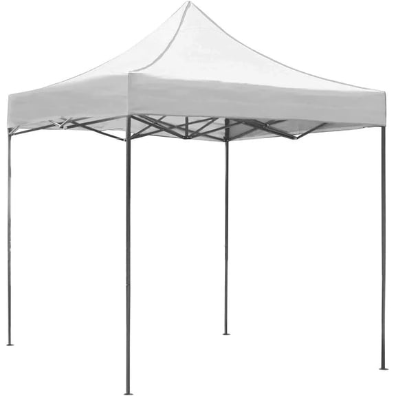 Carpa 3 x 3 Metros Toldo Lona Impermeable Plegable Para Jardin Color Blanco Practiksa  Carpa 3 x 3