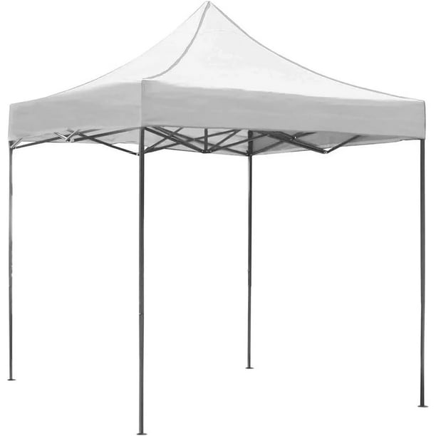 Carpa 3 x 3 Metros Toldo Lona Impermeable Plegable Para Jardin Color Blanco Practiksa Carpa 3 x 3