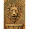 thumbnail image 4 of Royal Lion Head 29 1/2" High Large Italian Indoor Outdoor Decor Faux Stone Wall Fountain with Light LED Garden, 4 of 10