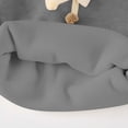 thumbnail image 5 of FAIWAD Girls Mock Neck Tops Long Sleeve Fleece Shirts with Bow Soft Warm School Daily Clothes, 5 of 9