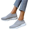 thumbnail image 3 of Women's Sneakers Size 9 Slip On Non Slip Nurse Shoes for Women Womens Slip On Shoes Wide White High Top Sneakers for Women Slip On Sneakers Woman, 3 of 9