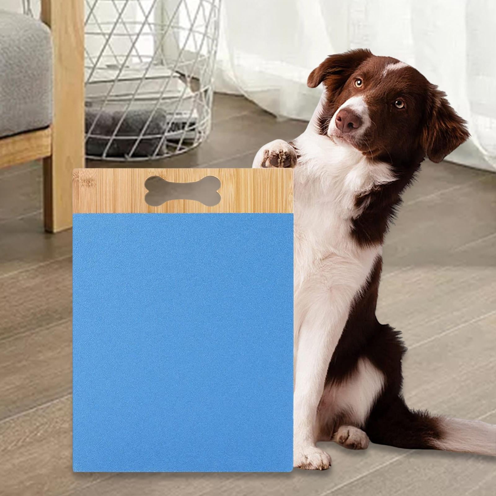 Wooden Dog Scratch Pad Nail Rough And Softer Grit for Puppy File