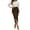 Brown, variant on Wdgfv Womens Maxi Skirt Flowy High Waisted Slit Long Skirts Boho Floral Pleated A-Line Beach Dress 2026 Summer Outfit