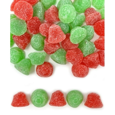 SweetGourmet Jelly Holiday Bells Christmas Bulk Candy | 1 Pound