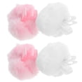 thumbnail image 3 of MasteelfCA 4PCS Powder Puff Beauty Makeup Power Puff Portable Dry Powder Puff Cheek Color Makeup Pad Fuzzy Ball Shape Power Puff for Women Use, 3 of 8