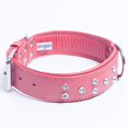 thumbnail image 2 of Collier pour Chien en Cuir ATHENS à Multiples Rangées avec Strass, 2 of 3