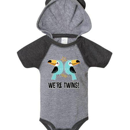 

Inktastic Twin Boys Toucan Birds Matching Gift Baby Boy or Baby Girl Bodysuit