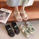 thumbnail image 3 of Sandalias de mujer de moda de verano, ropa de abrigo, cómodas, antideslizantes, con suela gruesa, para playa, 3 of 6