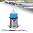 thumbnail image 1 of Push Switch, Light Switch Simple Operation Stainless Steel  Corrosion Resistance  For Car, 1 of 8