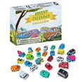 thumbnail image 1 of 24pcs Christmas Advent Calendar Mini Car Toys Cartoon For Police Fire Fighting Truck Construction Model Kids Countdown G, 1 of 5