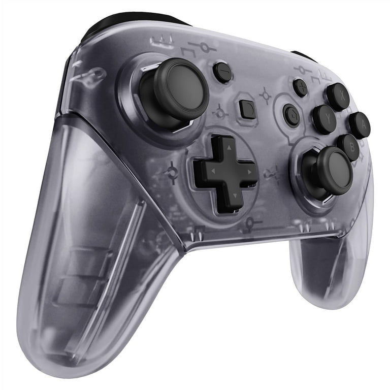Nintendo switch pro sale controller clear shell