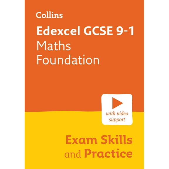 Collins GCSE Science 9-1 -- Edexcel GCSE 9-1 Maths Foundation Exam Skills Workboo: Interleaved Command Word Practice, (Paperback)