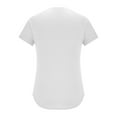 thumbnail image 5 of Casual T Shirts for Man Men Under Shirt Mens Hipster T Shirts Workout Longline T-Shirt Curved Hem Top Tees Shirt, 5 of 9