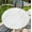D-white Marble, variant on Round Tablecloth with Elastic Edge, 36-60Inch Waterproof Table Cloth for Dinner, Outdoor, Picnic, 44inch, Lantern Pattern