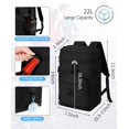 thumbnail image 2 of Mochila térmica NECKORY 22L impermeable a prueba de fugas negra, 2 of 7