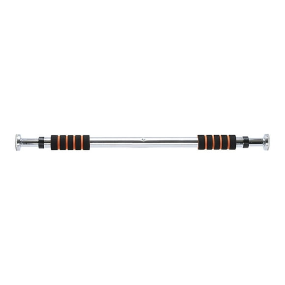 koolsoo Metal Pull up Bar Door Adjustable Length Doorway Chin up Bar Stainless Steel for