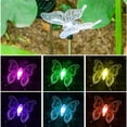 thumbnail image 3 of Injueey 2x Accesorios de fiesta de jardín con mariposas que iluminan el jardín para una noche mágica con luces solares de jardín Iluminación y accesorios B, 3 of 6
