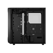 Fractal Design Focus 2 Black ATX mATX Mini ITX Clear Tinted Tempered Glass Mid Tower Computer Case