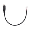 thumbnail image 4 of 90 Degree/Straight Head USB C to 2 Pin Bare Wire Open End Power Cord, Type C Male Plug Pigtail Extension Cable 22AWG, 4 of 9