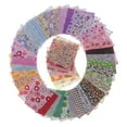 thumbnail image 2 of 100 Piezas Impreso Tela DIY Patchwork De 10x10cm Sunnimix Paquete de tela de algodón DIY Sewin, 2 of 8