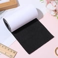 thumbnail image 4 of 3.93 x 78.74 Inch Black Linen Fabric Repair Patch Solid Strong Sticky Self Adhesive Large Couch Patches Tape Roll DIY, 4 of 7