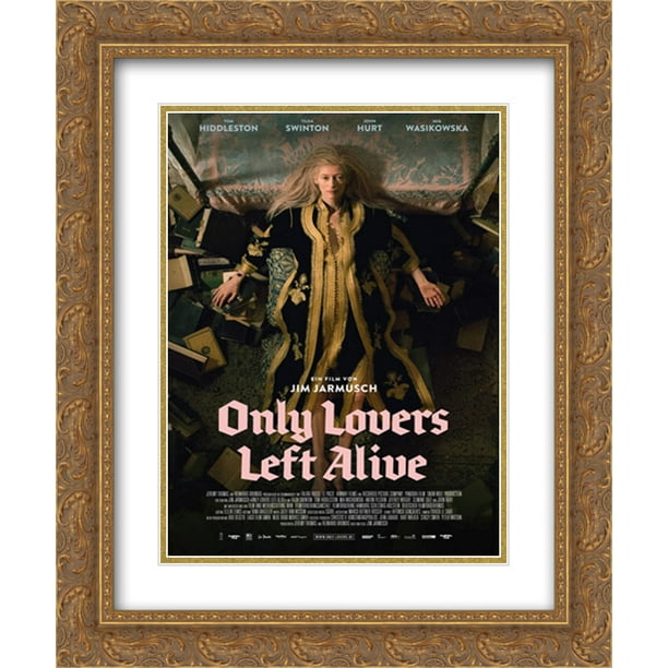 Only Lovers Left Alive x24 Double Matted Gold Ornate Framed Movie Poster Art Print Walmart Com Walmart Com