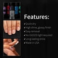 thumbnail image 5 of Seche Vite Dry Fast Top Coat Nail Polish, Alcohol-Free Quick Dry Clear Nail Polish, 0.5 fl oz, 2 Pack, 5 of 7
