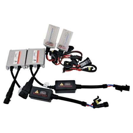 

55W AC W/O CANBUS H16 3000K HID Xenon Light Kit w/ Slim Ballasts
