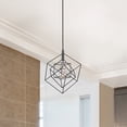 thumbnail image 4 of AC11117 Artcraft Lighting Artistry-1 Light Pendant in Transitional Style-9.75 Inches Wide by 11.25 Inches High-Matte Black/Harvest Brass Finish, 4 of 5