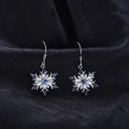 thumbnail image 3 of Light BluePendientes De Botón,1 Par Pendientes De Mujer Gancho Elegantes Y Ligeros Pendientes De Gancho De Copo De Nieve De Moda para Mujer Accesorios para El Hogar para Niñas Adol, 3 of 3