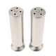thumbnail image 1 of 2 piezas de patas de pedestal para muebles de acero inoxidable, patas de pedestal para sofá 20 centímetros, 1 of 9