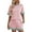 Pink, variant on Women'S Two Piece Lounge Sets Casual Short Sleeve Pullover Tops Matching Shorts Loungewear Tracksuit Set Blue L