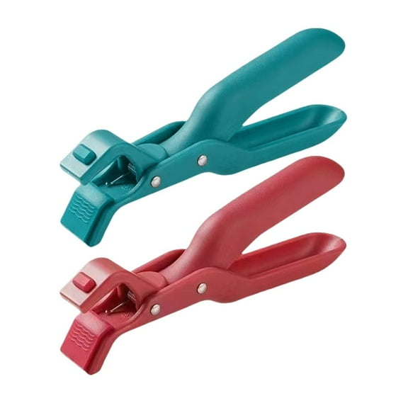 2Pcs Multi-Function Anti-Scald Bowl Clip. Hot Bowl Dish Plate Gripper Clips Tongs Clamp Holder, Kitchen Silicone Anti Slip Clip