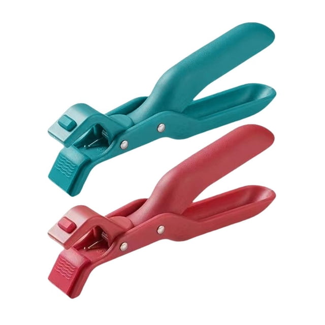 Clip antiescaldaduras multiusos para sujetar recipientes - Sujeción segura y estable para utensilios de cocina calientes - Accesorio esencial de cocina - Material de nailon y silicona - Opciones verde
