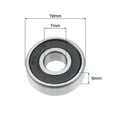 thumbnail image 3 of Uxcell Deep Groove Ball Bearing Double Sealed P6 Z1 Level Bearings Metal Silver Tone 5pcs 0.28''x0.75''x0.24'', 3 of 3