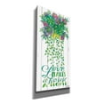 thumbnail image 2 of Epic Graffiti 'Love Makes a Home Hanging Plant' by Cindy Jacobs, Canvas Wall Art, 30"x60", 2 of 2