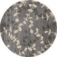 thumbnail image 1 of Art Carpet 24996 5 ft. Milan Collection Eucalyptus Woven Round Area Rug, Gray, 1 of 1