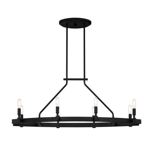 Designers Fountain 92538-BK Chandelier, Black
