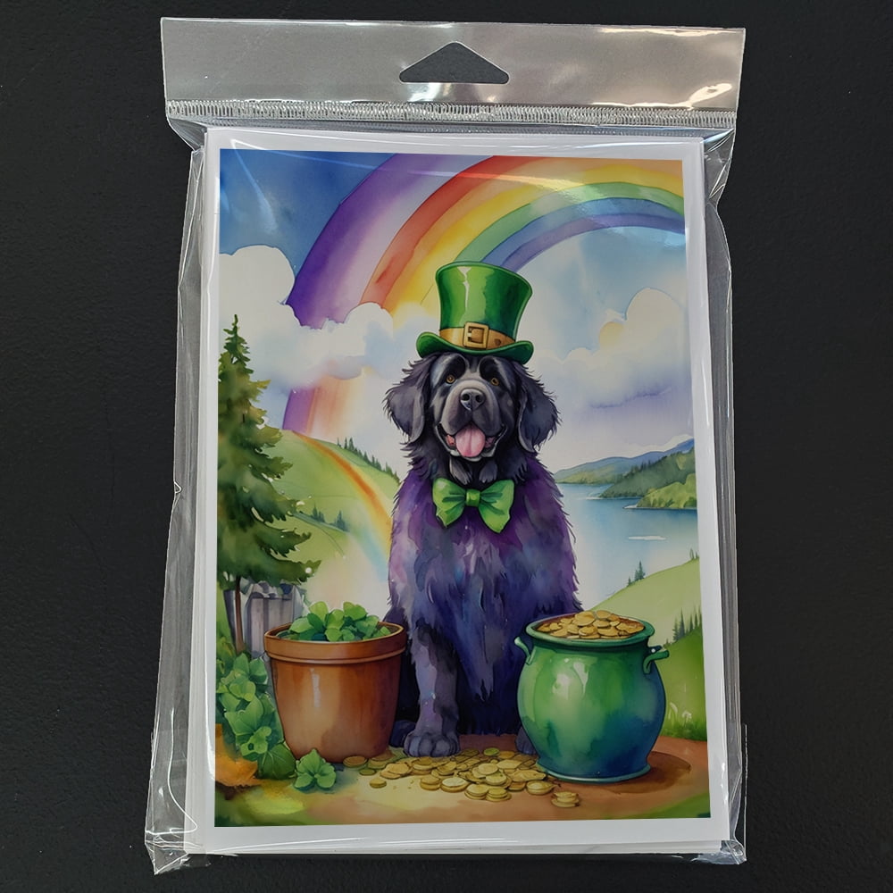 Newfoundland St Patrick's Day Greeting Cards Pack of 8 7 in x 5 in