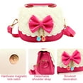 thumbnail image 3 of Little Girls Cross-Body Purses For Kids Toddler Mini Cute Princess Handbags-Red, 3 of 5
