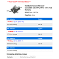 thumbnail image 2 of Distributor Vacuum Advance - Compatible with 1970, 1972 - 1973 Ford Mustang, 2 of 2